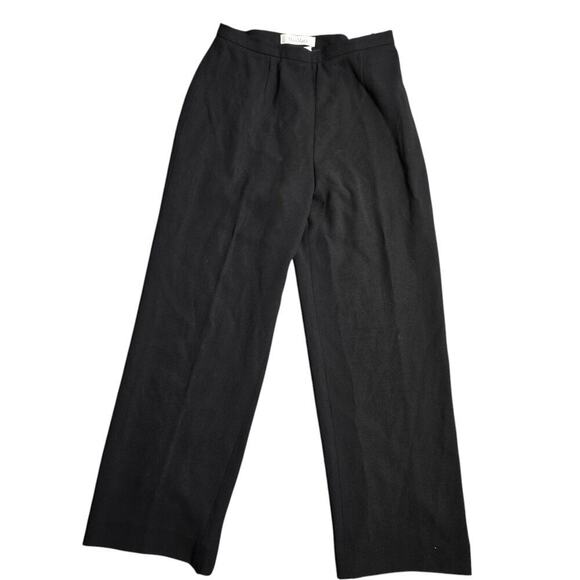 Max Mara Black High Waist Women's Slacks Size: 10 - Picture 1 of 8